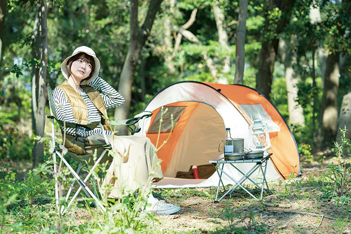 トレッキングなどのアウトドアに