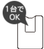1台でOK
