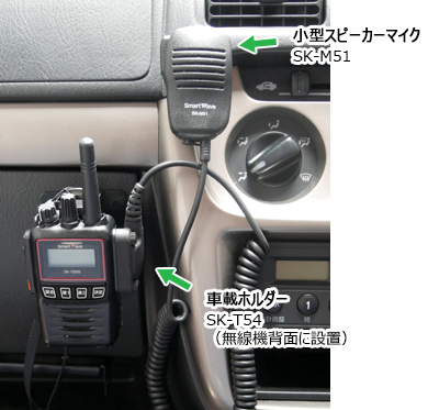 車での活用例